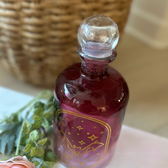 Target Bullseye Halloween 2023 Apothecary bottle decoration glass pink new - Picture 7 of 9